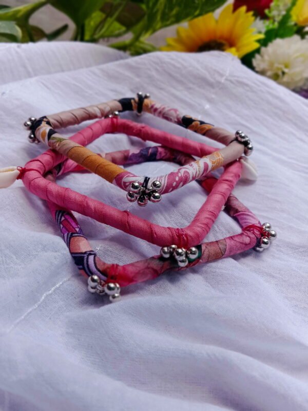 Boho Blossom Bangle Set
